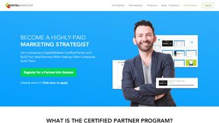 
                            4. Certified Partner Program | DigitalMarketer