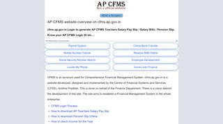 
                            10. CFMS.ap.gov.in Know your AP CFMS Login ID Generate AP CFMS ...