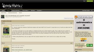 
                            5. CG-5 & SkyPortal wi-fi module anyone? - Mounts - Cloudy Nights