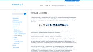 
                            5. CGM LIFE eSERVICES - CGM LIFE - Partner Portal