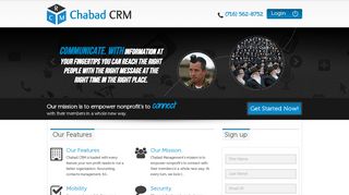
                            6. Chabad CRM cloud based management system