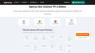 
                            4. chaînes de télévision - Zattoo Live TV