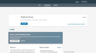 
                            7. Chalhoub Group | LinkedIn