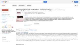 
                            8. Challenging Concepts in Obstetrics and Gynaecology: Cases with ...