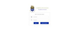 
                            4. Chancellor College Students Portal