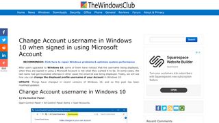 
                            5. Change Account username in Windows 10 - Windows 10 …