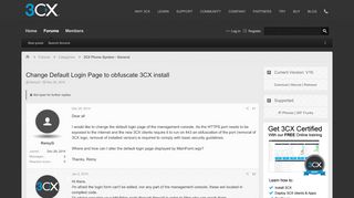 
                            5. Change Default Login Page to obfuscate 3CX install | 3CX ...