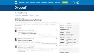 
                            8. Change redirection user after login [#2071869] | …