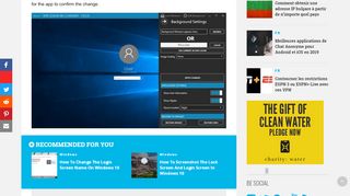 
                            2. Change The Login Screen Background In Windows 10