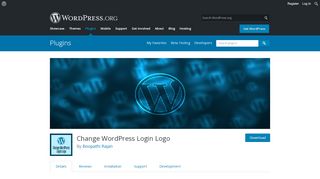 
                            4. Change WordPress Login Logo – WordPress plugin ...