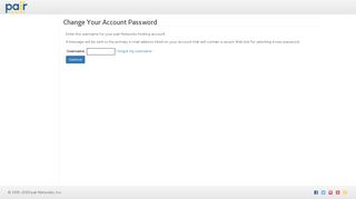 
                            4. Change Your Account Password - pair Networks Account Control Center