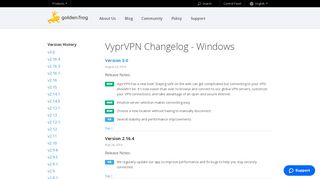 
                            9. Changelog - VyprVPN for Windows | Golden Frog