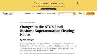 
                            4. Changes to the ATO’s Small Business Superannuation ...