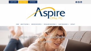 
                            9. Changes to Your Client Portal… - Aspire CPAs, PC