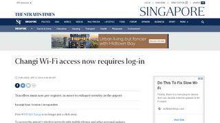 
                            8. Changi Wi-Fi access now requires log-in, Singapore News ...