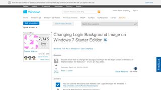 
                            5. Changing Login Background Image on Windows 7 Starter Edition