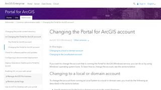 
                            3. Changing the Portal for ArcGIS account—Portal for ArcGIS (10.3 and ...