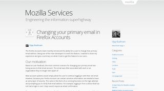 
                            8. Changing your primary email in Firefox Accounts | Mozilla ...