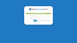 
                            3. Channel Manager Login