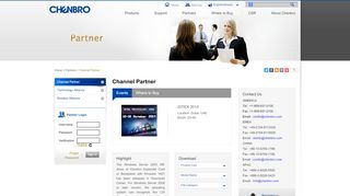 
                            9. Channel Partner - Chenbro