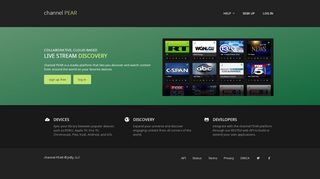 
                            4. channel PEAR - live stream discovery platform