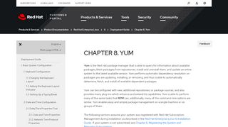 
                            6. Chapter 8. Yum Red Hat Enterprise Linux 6 | Red Hat Customer Portal