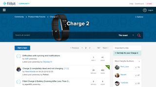 
                            9. Charge 2 - Page 2 - Fitbit Community