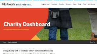 
                            2. Charity Dashboard | Kiltwalk