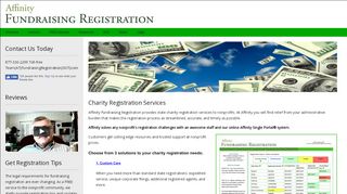 
                            3. Charity Registration Services - Affinity Fundraising Registration