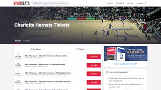 
                            8. Charlotte Hornets Tickets | Vivid Seats