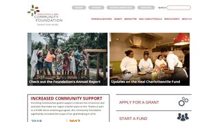 
                            3. Charlottesville Area Community Foundation (CACF)