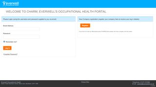 
                            6. CHARM, Everwells Occupational Health Portal - Everwell