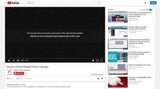 
                            3. Charms Parent/Student Portal Overview - YouTube