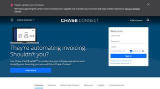 
                            7. Chase Commercial Online(SM) - Chase Bank