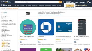 
                            8. chase credit card payment - Amazon.com