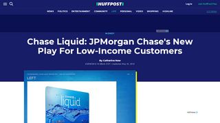 
                            8. Chase Liquid: JPMorgan Chase's New Play For Low-Income ...