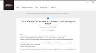 
                            3. Chase Marriott Visa personal and business cards ...