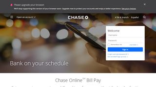 
                            4. Chase Online Bill Pay - Personal Banking