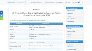 
                            6. Chase You Invest Review (Brokerage Account) (2019)