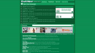 
                            10. Chat Hour - Mobile Free Chat Rooms and Social Network