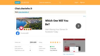 
                            3. Chat.cheriefm.fr: Chérie: Chat officiel et gratuit ...