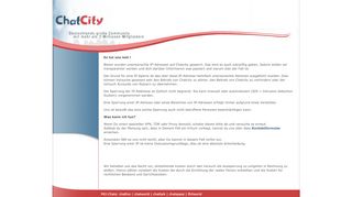 
                            5. chatcity.de - Der Chat zum Freunde treffen und chatten