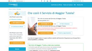 
                            8. Che cos'è il Servizio di Maggior Tutela? - luce-gas.it