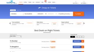 
                            2. Cheap Air Tickets - easemytrip.com