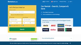 
                            9. Cheap Car Rentals, Best Prices Guaranteed! - Rentalcars.com