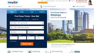 
                            8. Cheap Flights to Kalemyo, (KMV) Airline Tickets - CheapOair