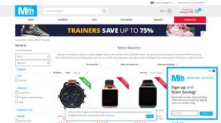 
                            3. Cheap Mens Watches | Up to 75% off | MandM …