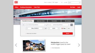 
                            4. Cheap Train Tickets - Deutsche Bahn