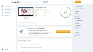 
                            6. Check access2care.net's SEO - WooRank.com