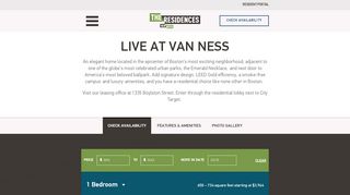 
                            9. Check Availability | Van Ness